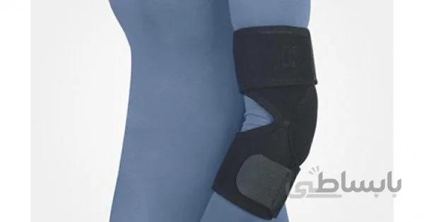 آرنج بند نئوپرن تک سایز طب و صنعت کد 36500 ا Tbeosanat Free Size Neoprene Elbow Support