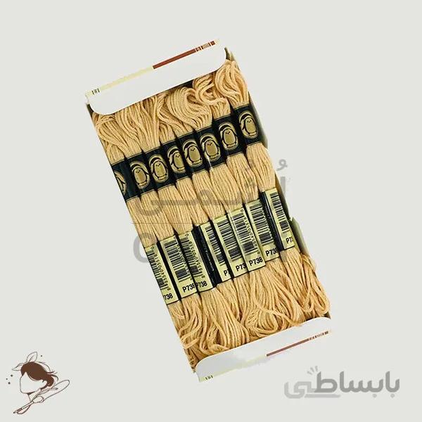 نخ گلدوزی پنگوئن کد 738 کرم مناسب نیدل پانچ ظریف