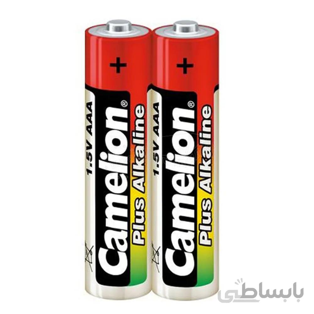 باتری 2 تایی نیم قلمی Camelion Plus Alkaline AAA