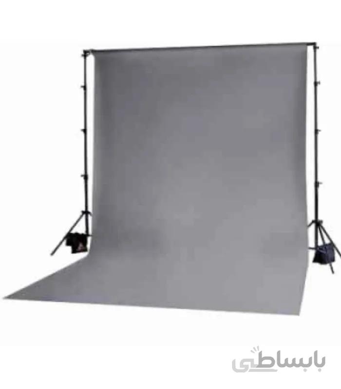 فون مخمل 3x5 متر خاکستری