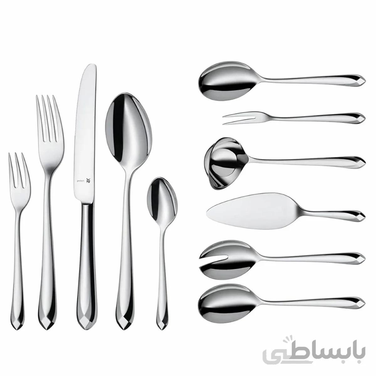 سرویس قاشق و چنگال 66 پارچه دبلیو ام اف مدل JETTE