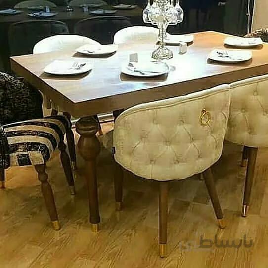 میز و صندلی ناهار خوری 6 نفره کد 5692