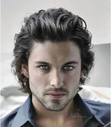 کلاه گیس (پوستیژ) تاپ کاسپلی زنانه و مردانه مدل کوتاه و مجعد مشکی Topcosplay Short Synthetic Fiber Hair Wigs for Women Men
