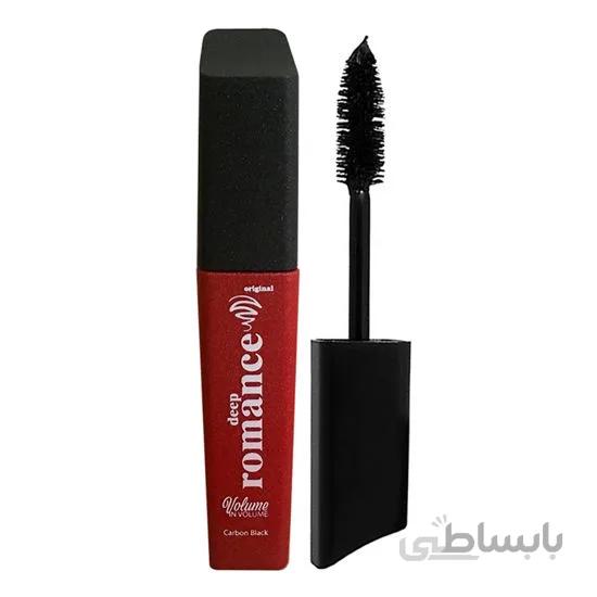 ریمل حجم دهنده دیپ رومنس مدل deep romance Volume Carbon Black ا deep romance Volume Carbon Black Mascara