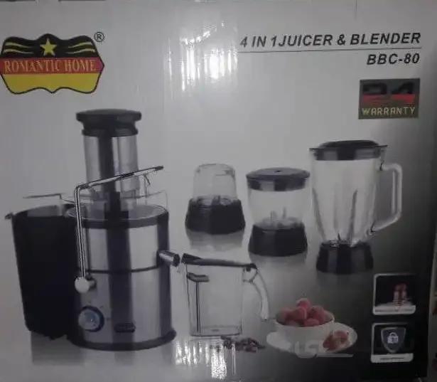 آبمیوه گیری 4 کاره رمانتیک هوم مدل BBC-80 کد 65862