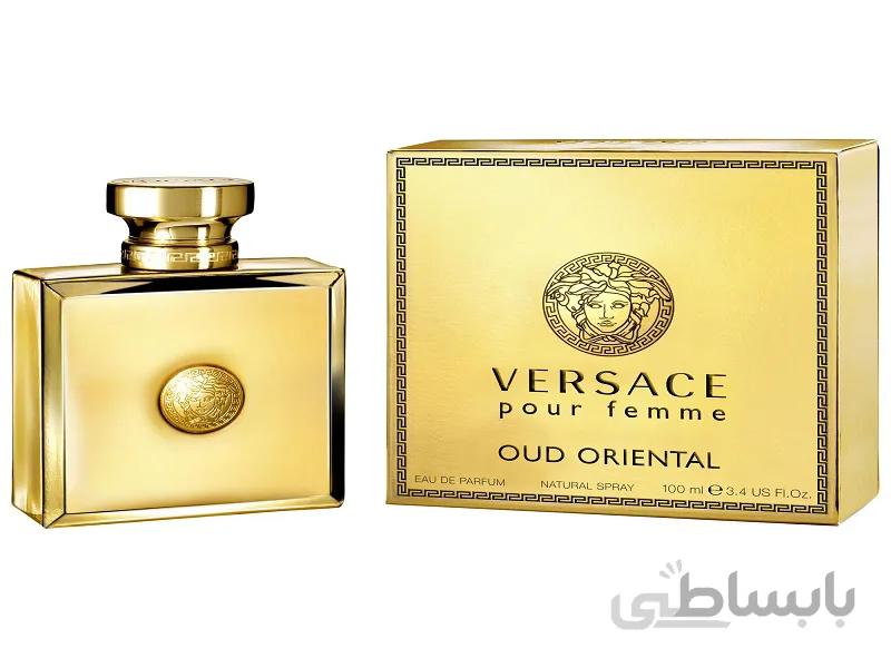 او د پرفیوم زنانه ورساچه پور فم عود اورینتال حجم 100 میلیلیتر ا Versace Pour Femme Oud Oriental EDP For Women 100ml