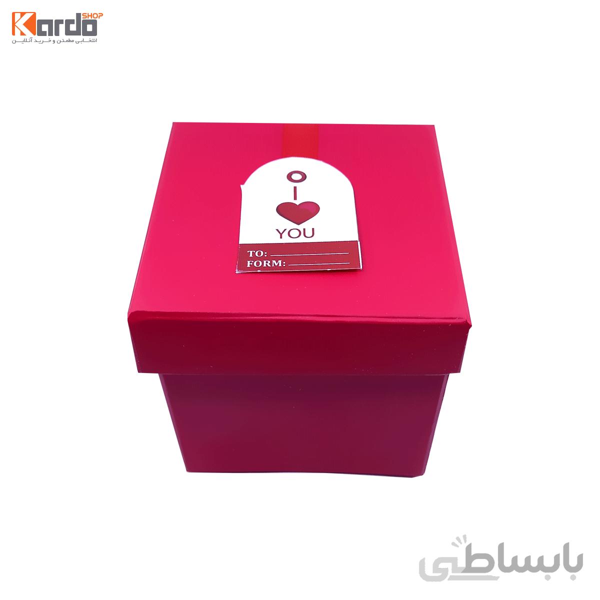 جعبه هدیه و کادو طرح مربع(۲عددی)