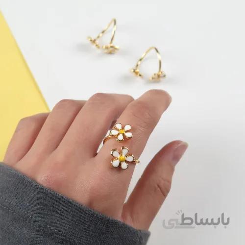 انگشتر بابونه فری سایز