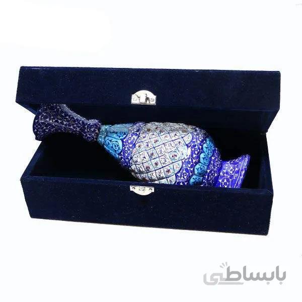 گلدان 25 سانتی مینا کاری باکس مخمل
