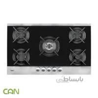 اجاق گاز ۵ شعله شیشهای کن مدل ۵۱۹M ا Can Gas Hob model 519M