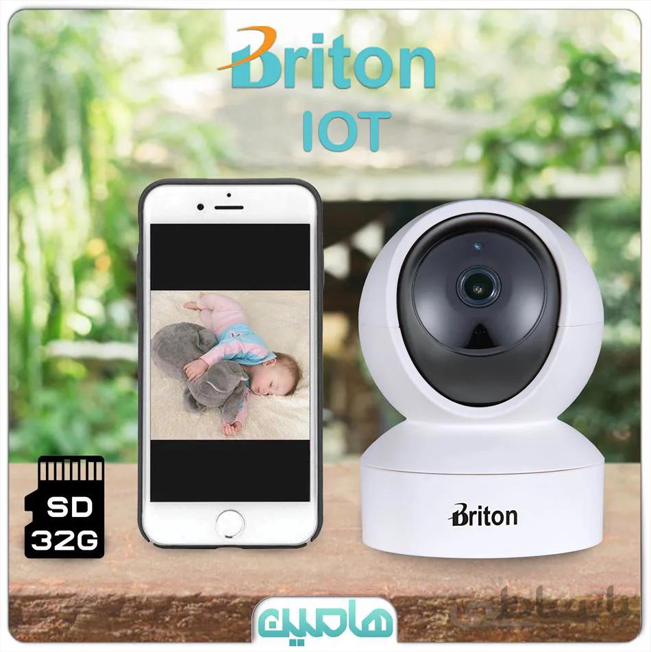 دوربین تحت شبکه 2مگاپیکسل برایتون مدل IoT-2112p8M به همراه رم 32 گیگابایت