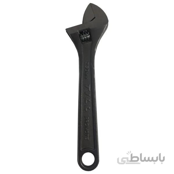 آچار فرانسه تیل مدل Q10 سایز ۱۰ اینچ