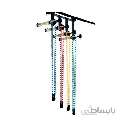 دستگاه بریل زنجیری 4تایی بدون لوله QH-B004 Background support four