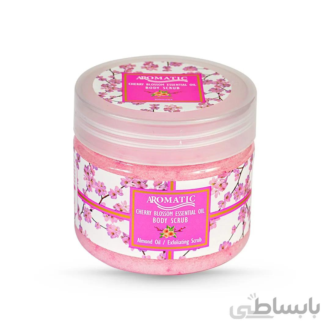 ژل اسکراب بدن حاوی عصاره شکوفه گیلاس 200 میل
