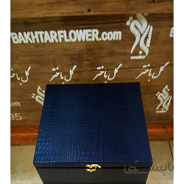 باکس گل چرمی