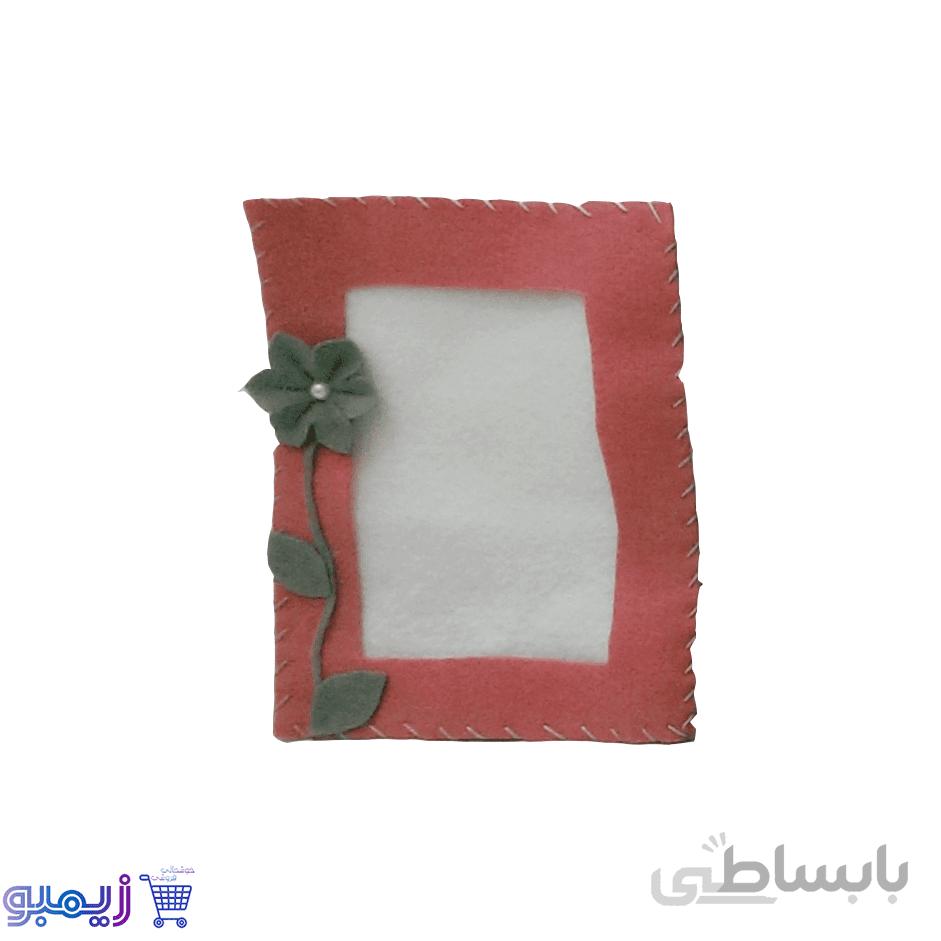 قاب عکس نمدی طرح گل