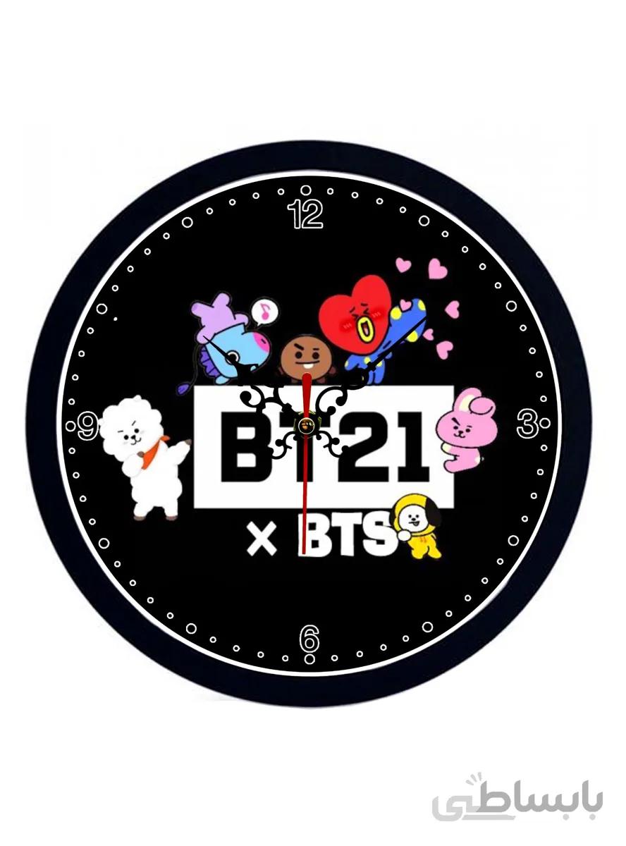 ساعت دیواری طرح bts bt-21
