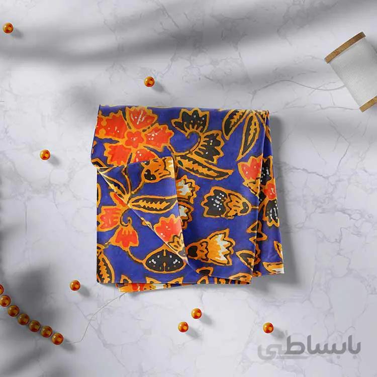 شال با طرح ایندین باتیک