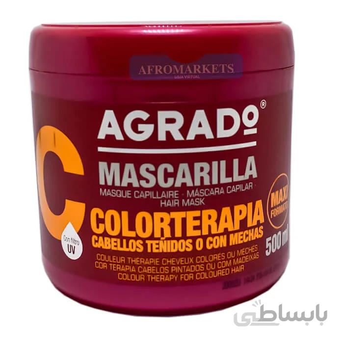 ماسک موی آگرادو برای موهای رنگ شده مدل Colour-therapy حجم 500 میلی