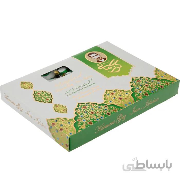 گز لقمه پسته 18% کرمانی کدG-49