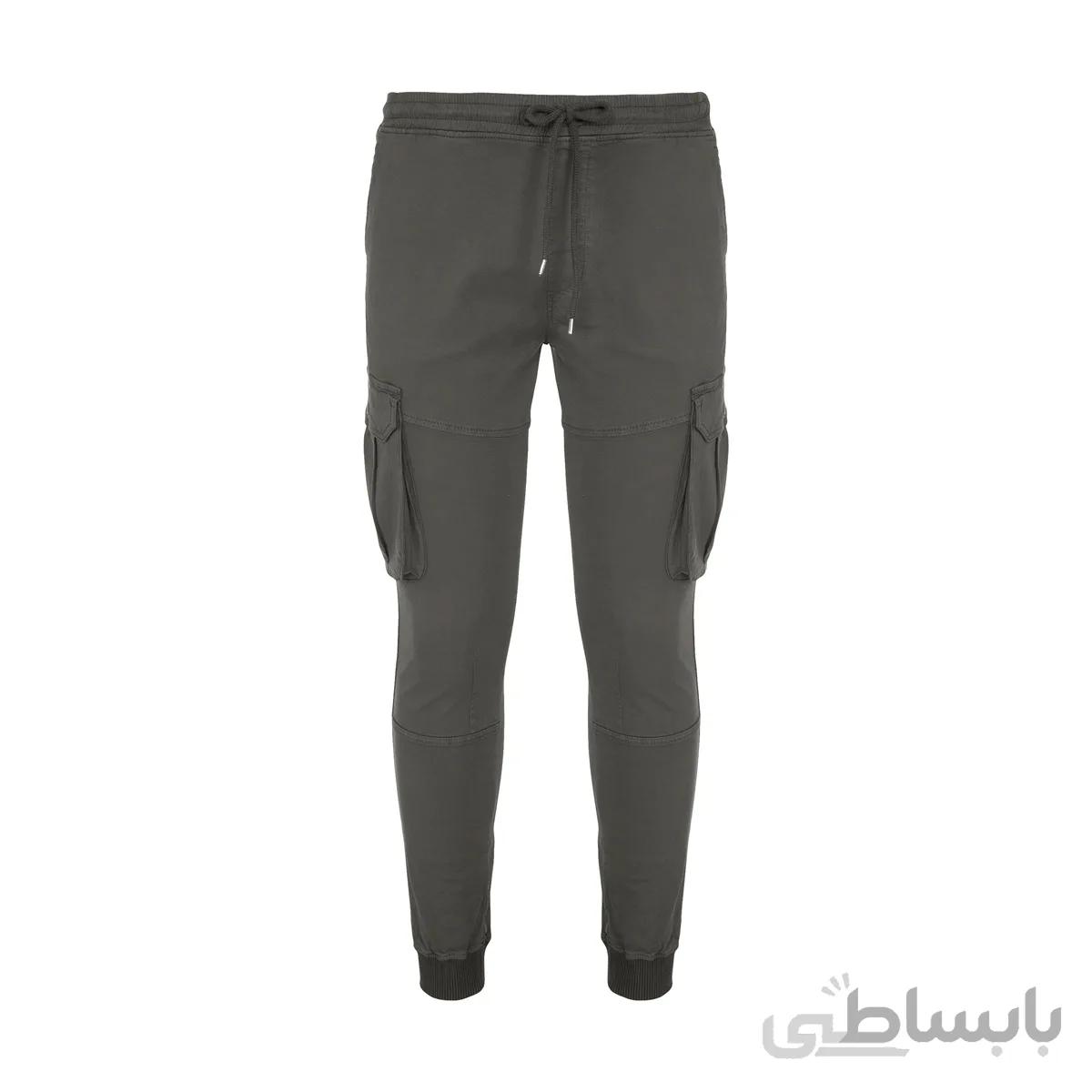 شلوار کتان شش جیب مردانه کد 601141
