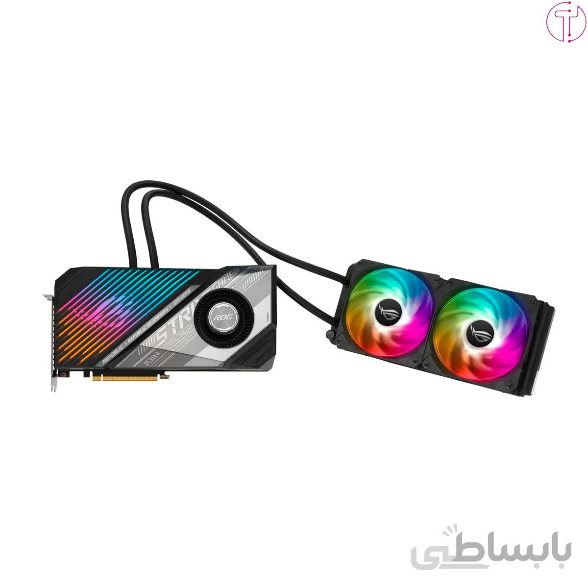 کارت گرافیک 16GB ایسوس مدل راگ استریکس LC RX6900XT O16G گیمینگ ا Asus ROG Strix LC RX6900XT O16G Gaming Graphics Card