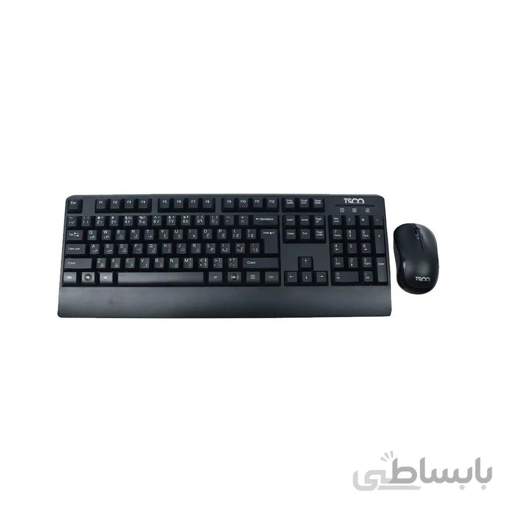 کیبورد و موس بی سیم تسکو TKM 7022W ا TSCO TKM 7022W Wireless keyboard and Mouse