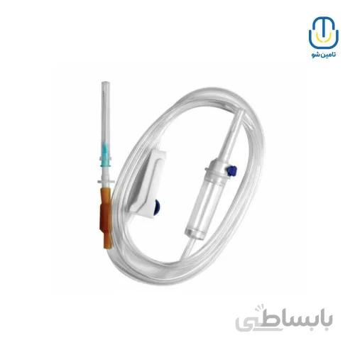 ست سرم نوا با سرسوزن لوئرلاک ا Nova infusion set with louerlock needle