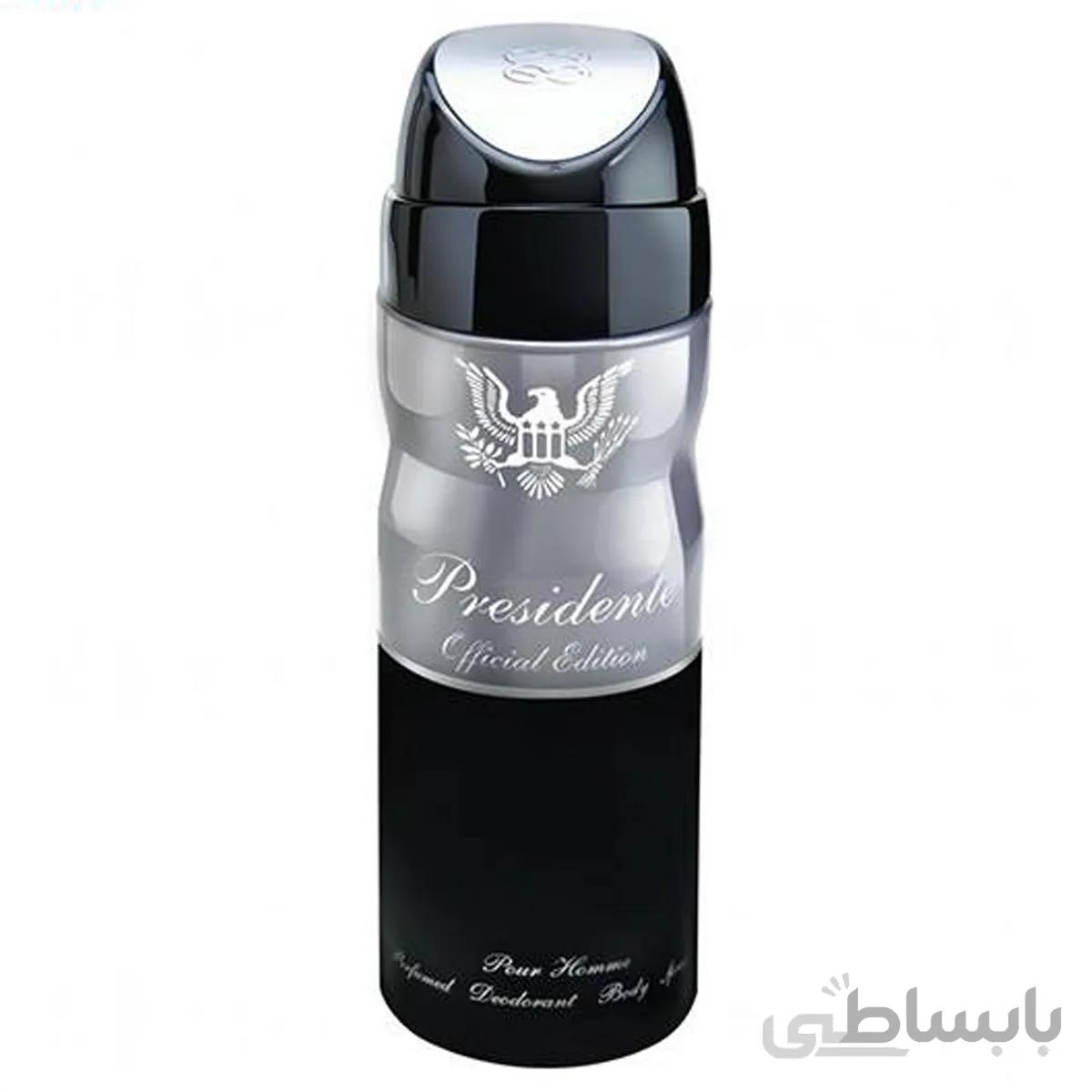 اسپری مردانه امپر مدل پرزیدنته حجم 200 میلی لیتر ا Emper Presidente Spray For Men 200ml