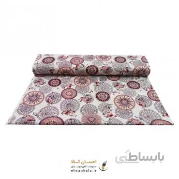 پارچه ملافه ای طوبی طرح سکه