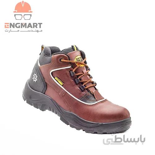 کفش ایمنی جوگر مدل قهوه ای ۴۰۸