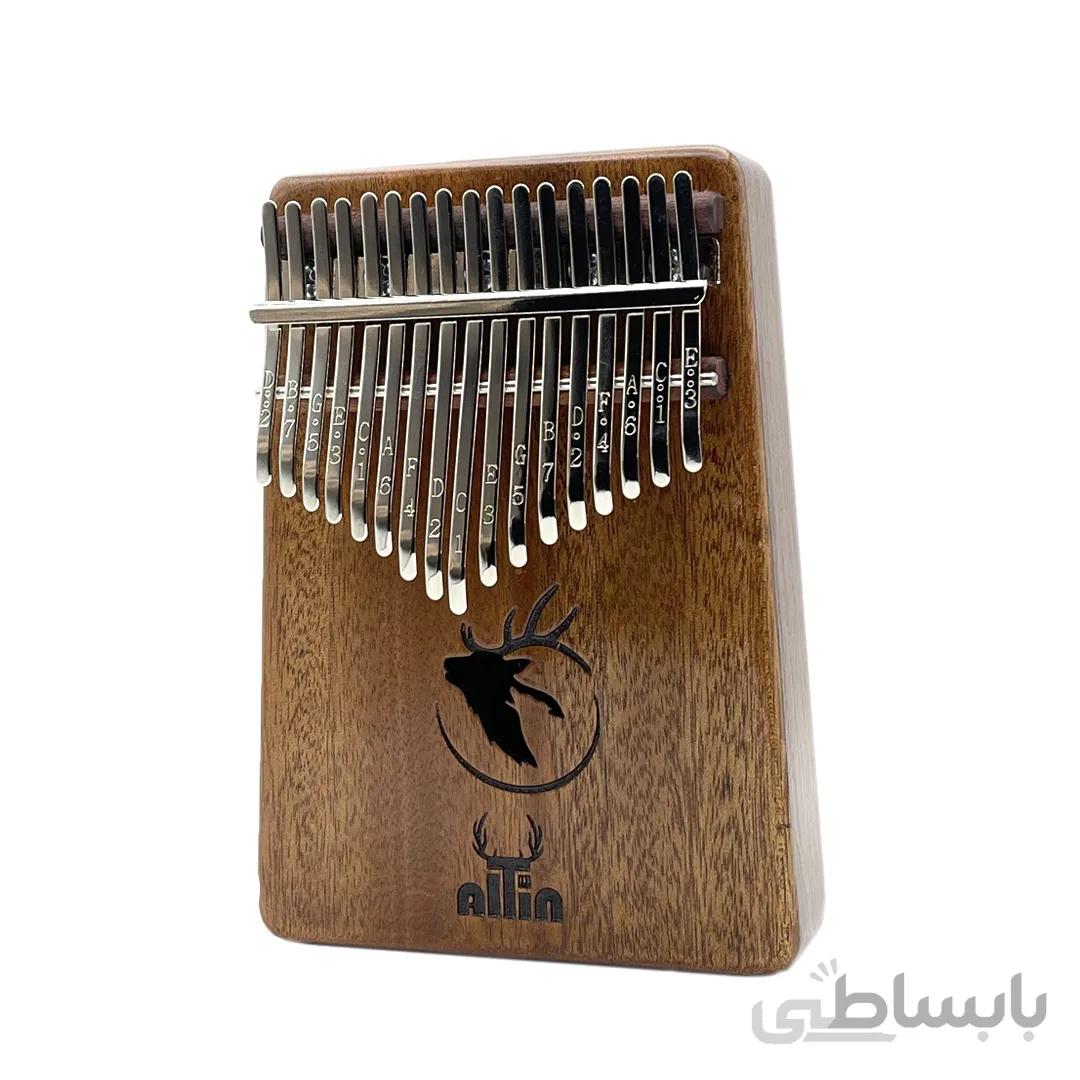 کالیمبا 17 تیغه مدل K17MGL حفره گرگ و میش+ کیف
