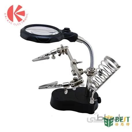 ذره بین رومیزی گیره دار مدل BST-801