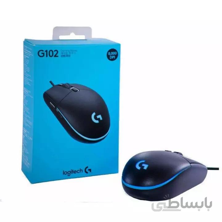 موس گیمینگ لاجی تک G102 logitech gaming mouse HIGH COPY
