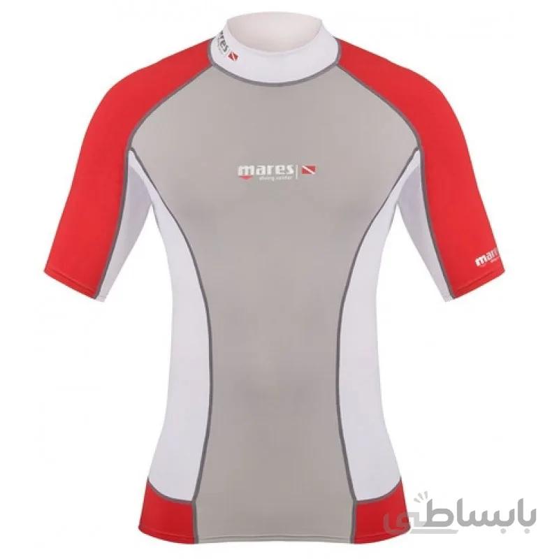 رَش گارد مدل Mares - Rash Guard Short Sleeve