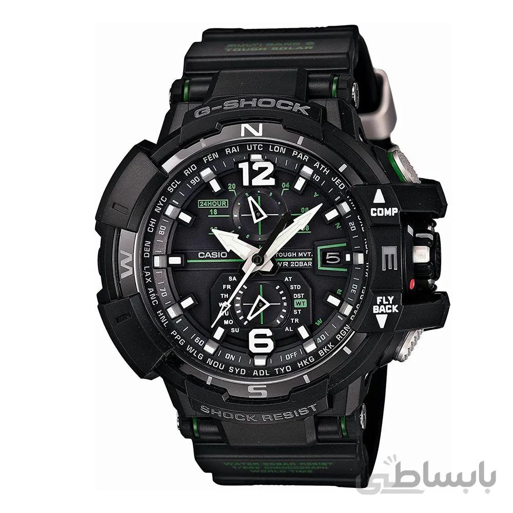 ساعت مچی مردانه جی شاک ا G-shock GW-A1100-1A3