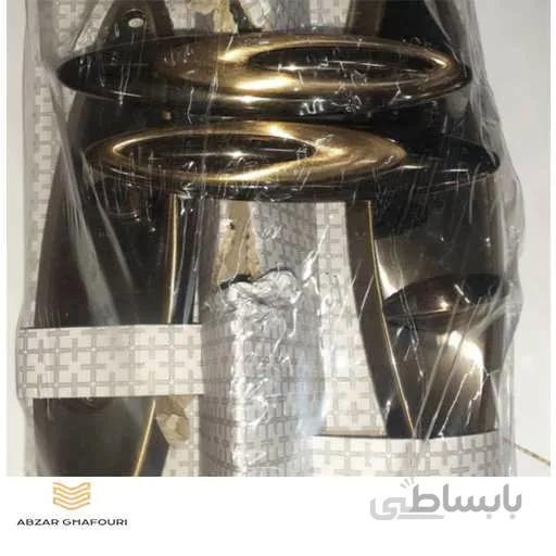 دستگیره در چوبی سرویس تلرانس زیتونی مدل بیضی کد 6163