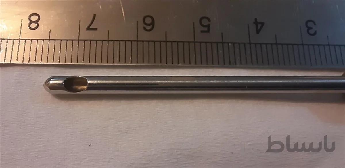 کانولا تزریق و ساکشن چربی 75mm*3mm /Fat Grafting Cannula