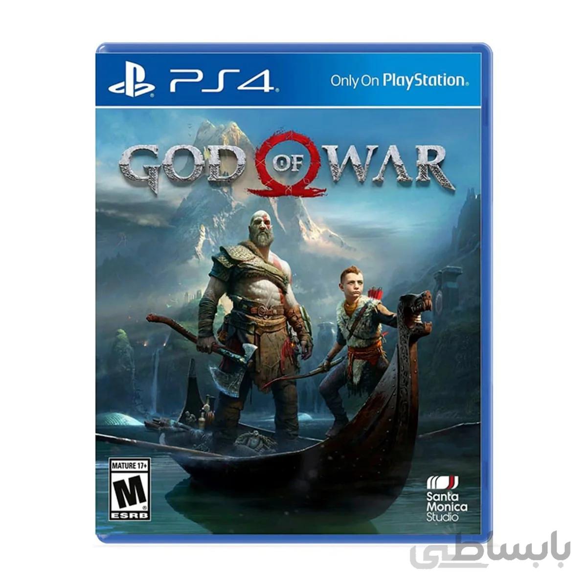 بازی God Of War 4 مناسب پلی استیشن 4 ریجن 2 ا God Of War 4 PS4 Game.R2