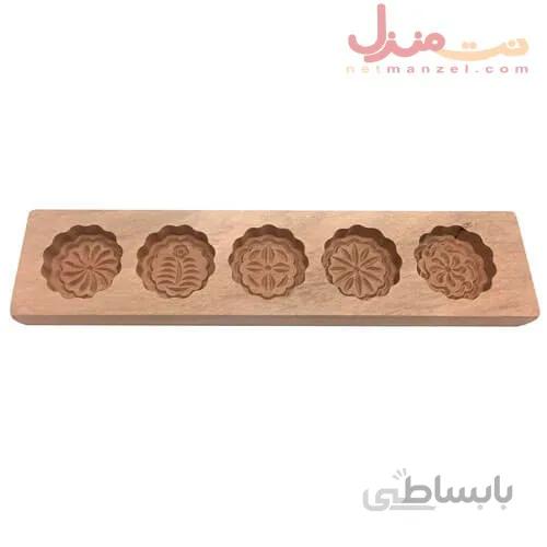 قالب کیک پنج خانه چوبی بامبو برند بامبوم مدل پاتی