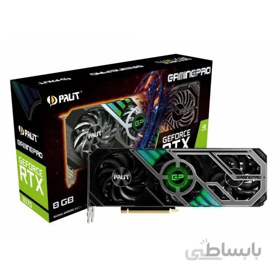 کارت گرافیک پلیت 3070 GAMING PRO 8GB ا PALIT GeForce RTX 3070 Gaming Pro 8GB