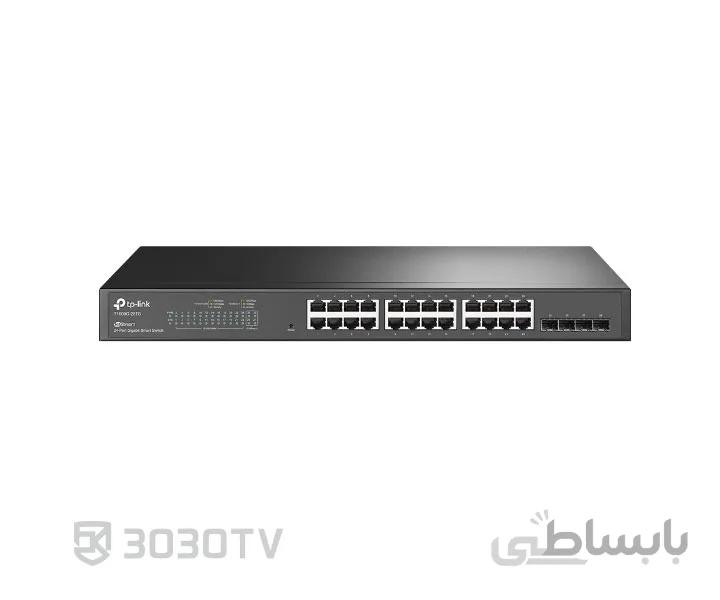 سوییچ هوشمند 24 پورت تی پی لینک مدل T1600G-28TS(TL-SG2424)