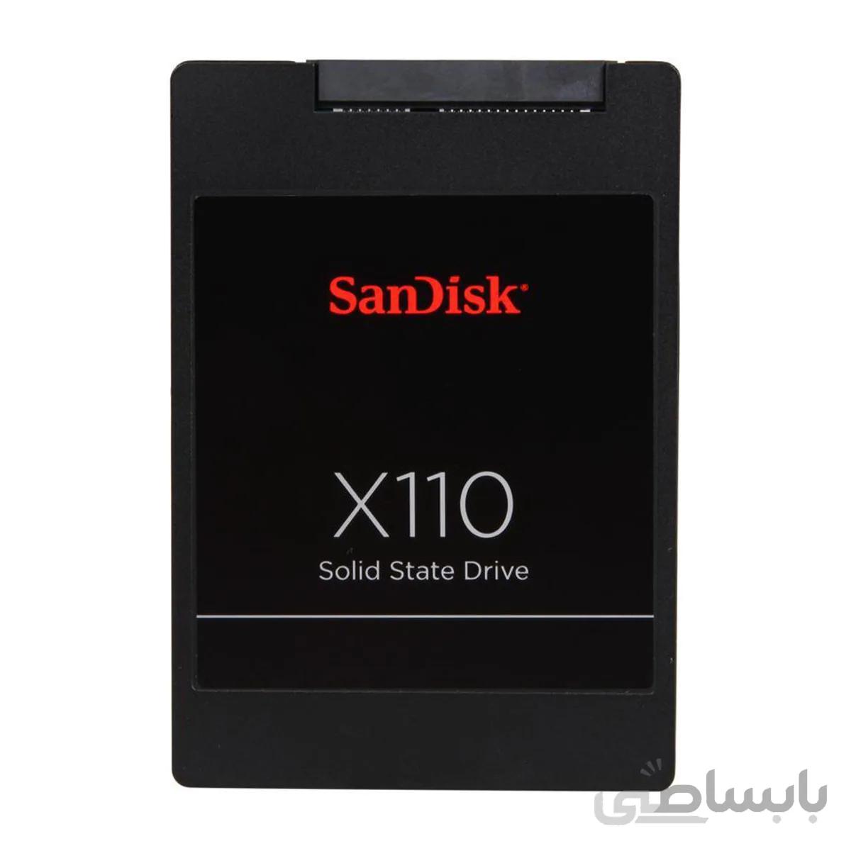 حافظه اس اس دی سن دیسک SSD SanDisk X110 SD6SB1M-128G 128GB