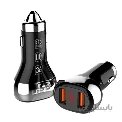 شارژر فندکی فست LDNIO C2 QC3