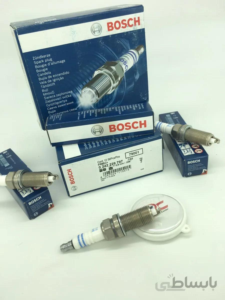 شمع بوش پایه بلند BOSCH FR8SC+ +42(یک عدد)