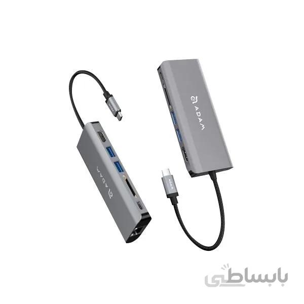 هاب USB Type-C مدل CASA Hub A01 آدام المنتس