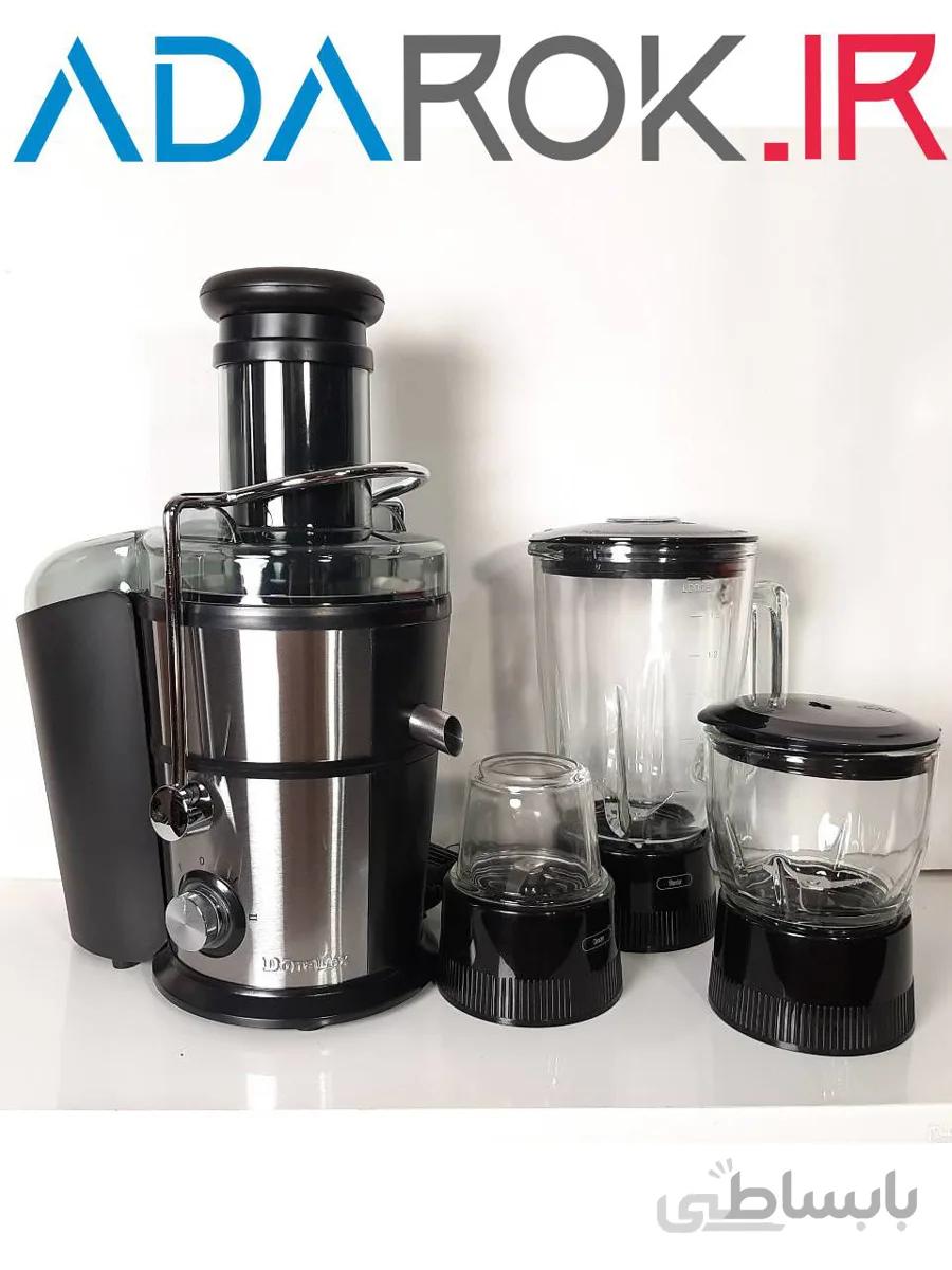 آبمیوه گیر 4 کاره دونالکس مدل DONALEX DN-201 - کد 242