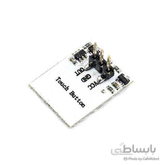 ماژول سنسور خازنی تاچ ( لمسی ) سری HTTM دارای بک لایت زرد
