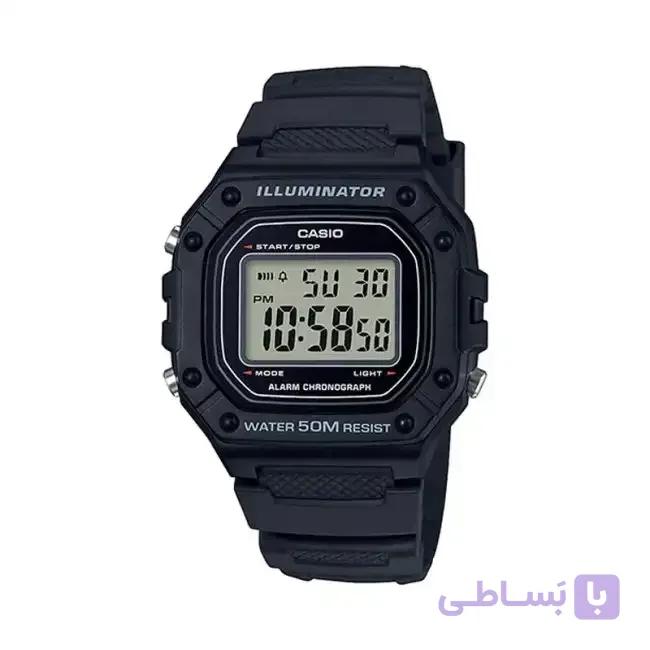 ساعت مچی مردانه کاسیو مدل Casio W-218H-1A