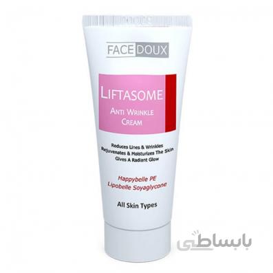 کرم ضد چروک صورت لیفتازوم فیس دوکس با حجم 40 میلی لیتر ا Facedoux Liftasome Anti Wrinkle Cream